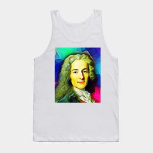 Voltaire Colourful Portrait | Voltaire Artwork 7 Tank Top